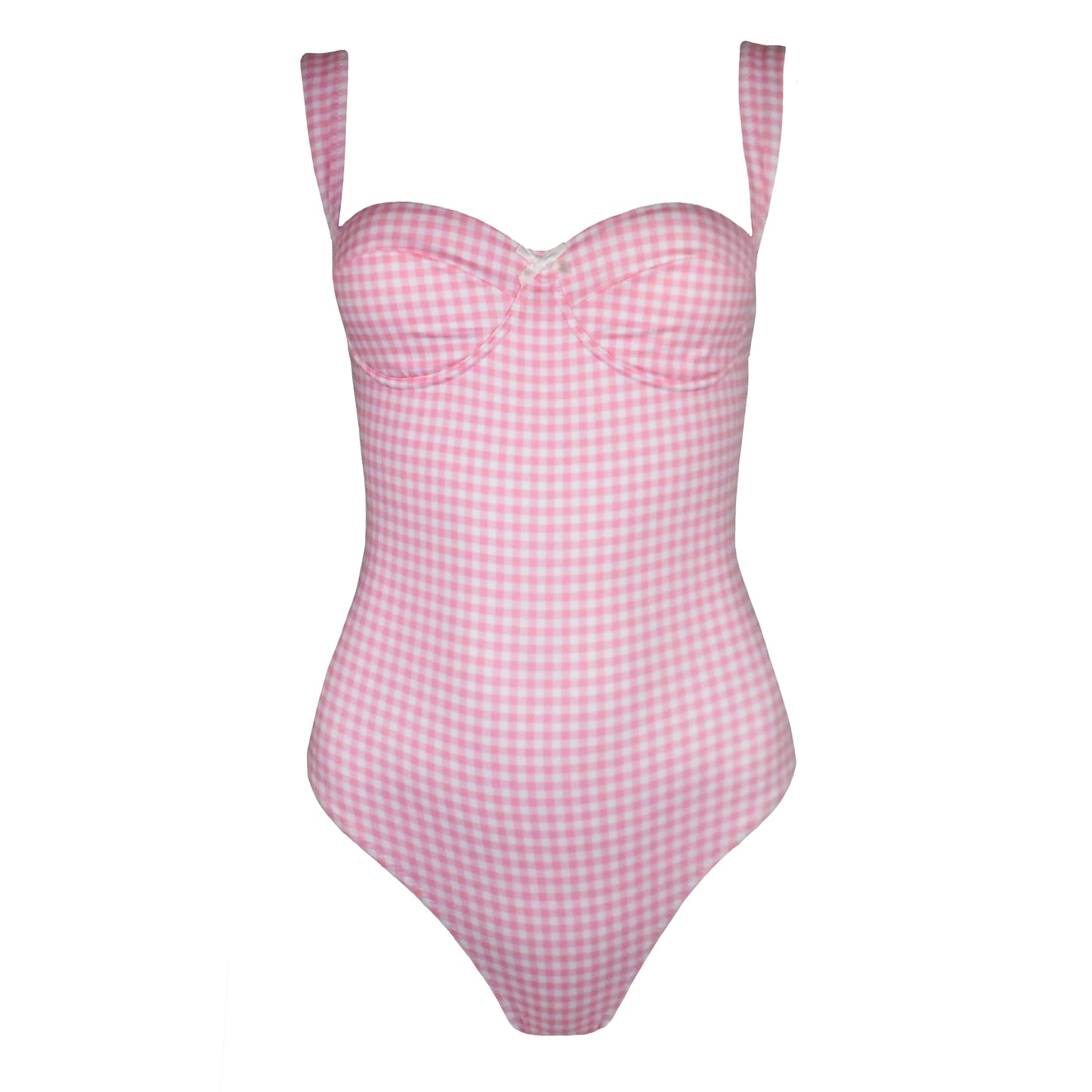 Intero Balconette Vichy Pink
