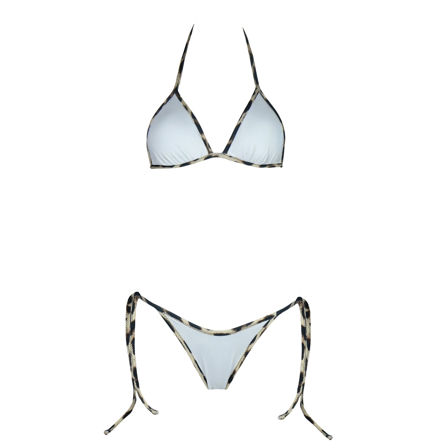 Triangolo Double Animalier/White