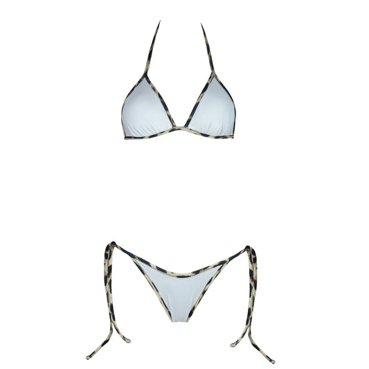 Triangolo Double Animalier/White