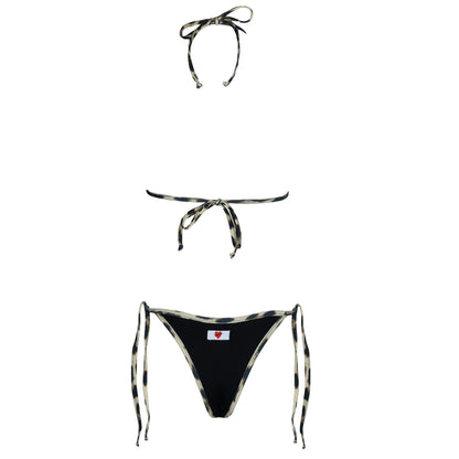 Triangolo Double Animalier/Black