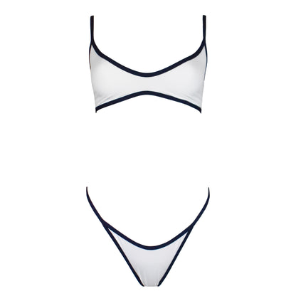 Corpetto Thalia White/Blue