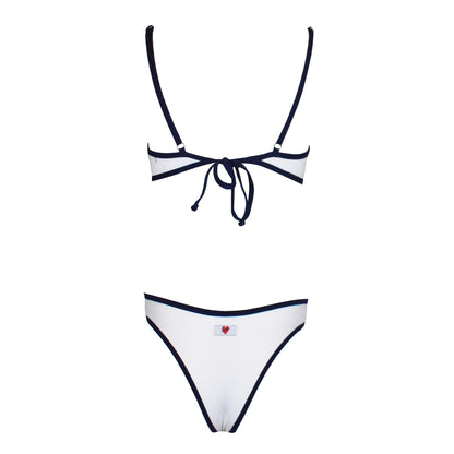 Corpetto Thalia White/Blue