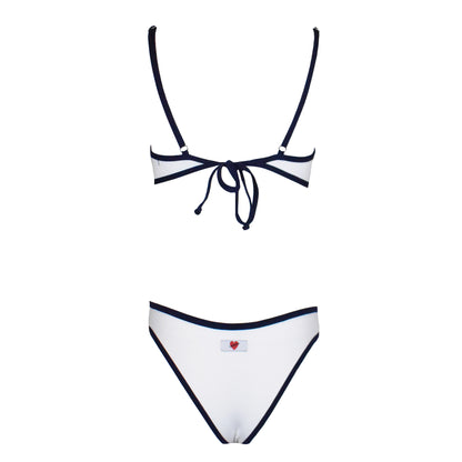 Corpetto Thalia White/Blue