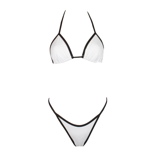 Triangolo Thalia White/Choco