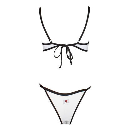 Corpetto Thalia White/Choco