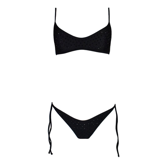 Corpetto Seta Corinne Black