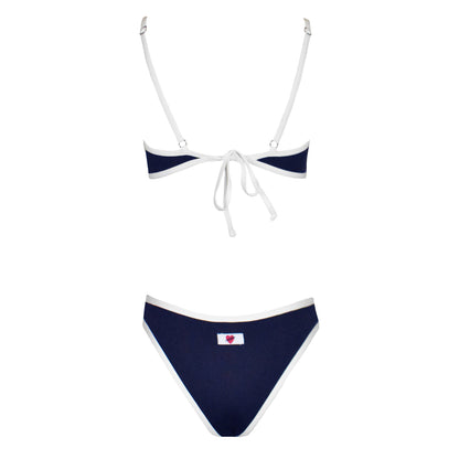 Corpetto Thalia Blue/White