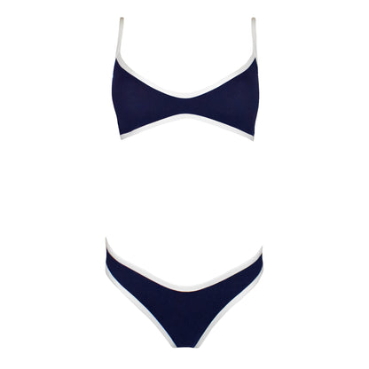 Corpetto Thalia Blue/White