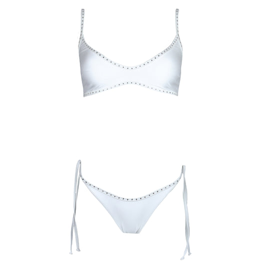 Corpetto Christie White