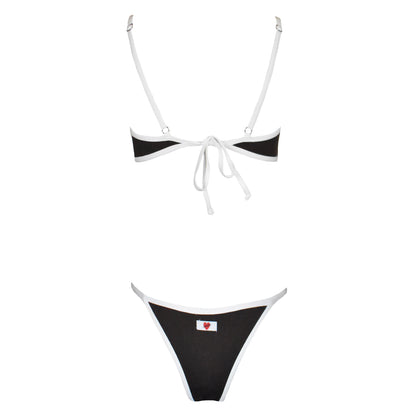 Corpetto Thalia Choco/White
