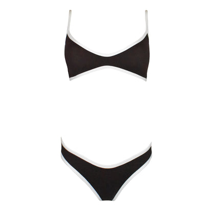 Corpetto Thalia Choco/White