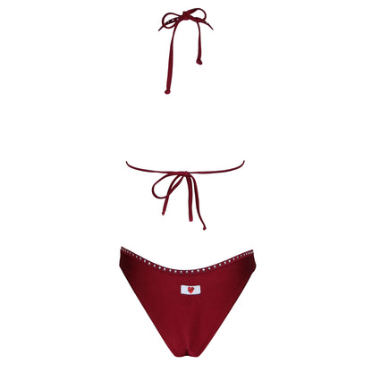 Triangolo Christie Burgundy