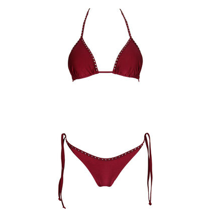 Triangolo Christie Burgundy