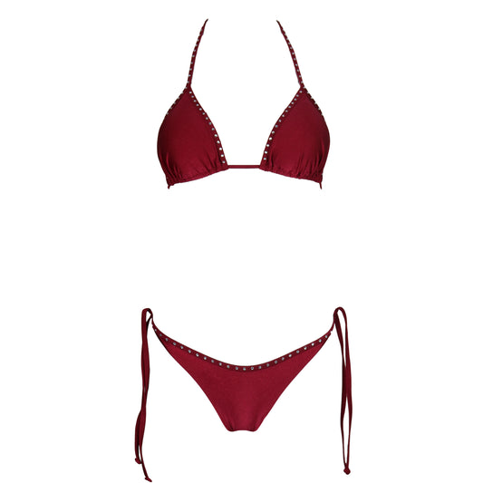 Triangolo Christie Burgundy