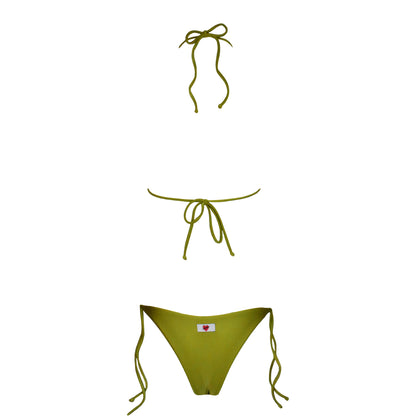 Triangolo Seta Corinne Wasabi